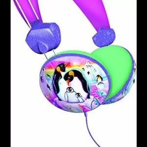 🌈🐧New Authentic Lisa Frank Penguin Headphones🐧